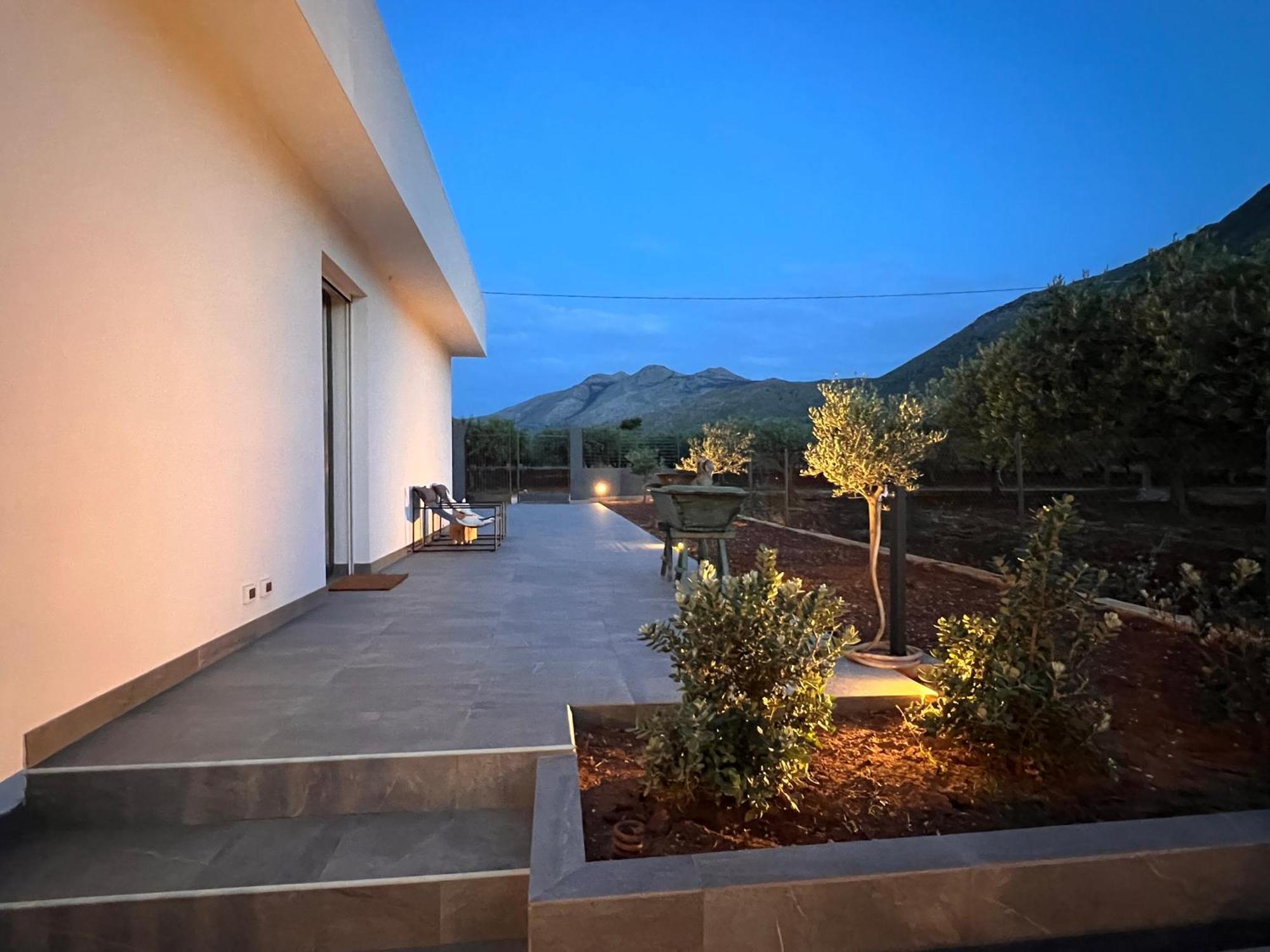 Villa Santareddi Кастеллуццо Экстерьер фото